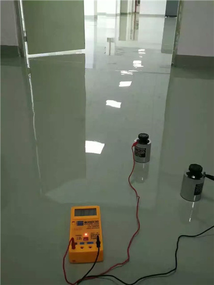 白鹭湖管理区 防静电自流平检测